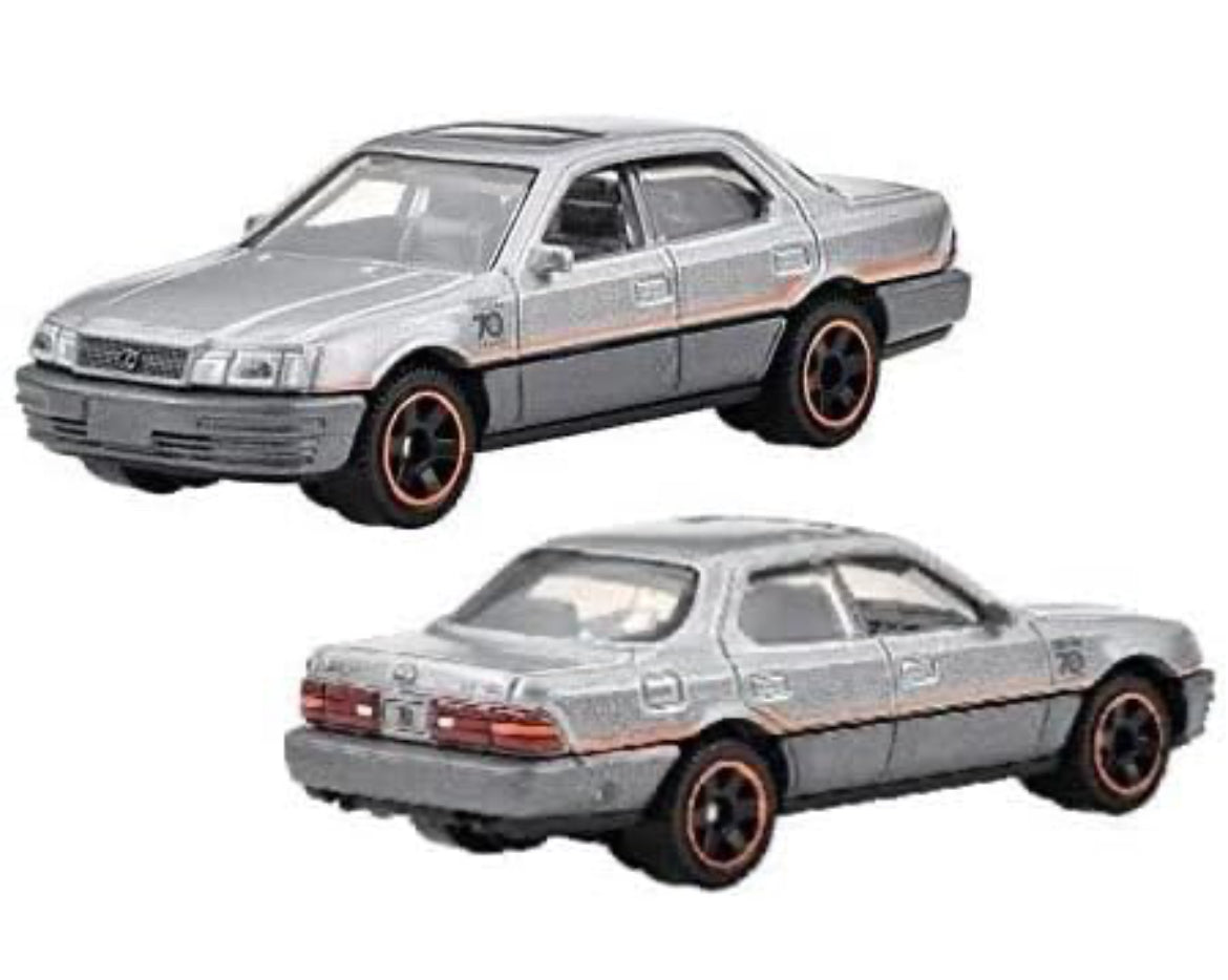 2023 #093 1994 Lexus LS400 Silver Matchbox 70 YEARS