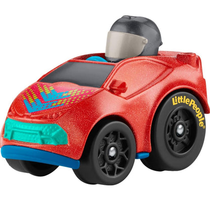 Fisher Price Little People Red Race Car