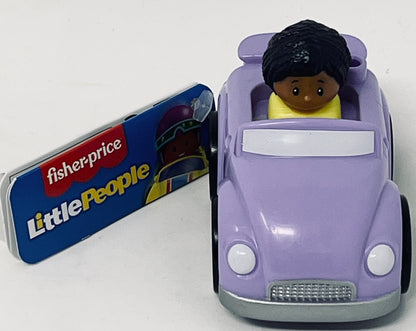 Fisher-Price Little People Purple Convertible's Car