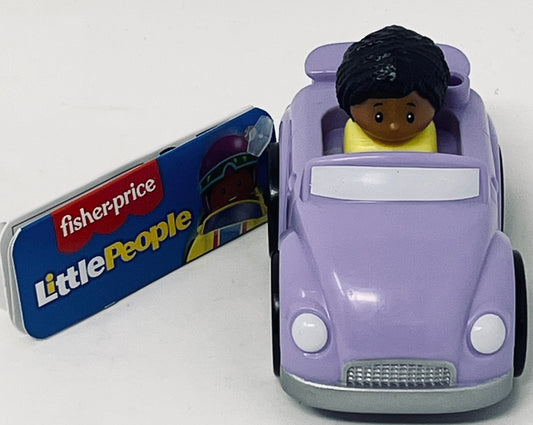 Fisher-Price Little People Purple Convertible's Car