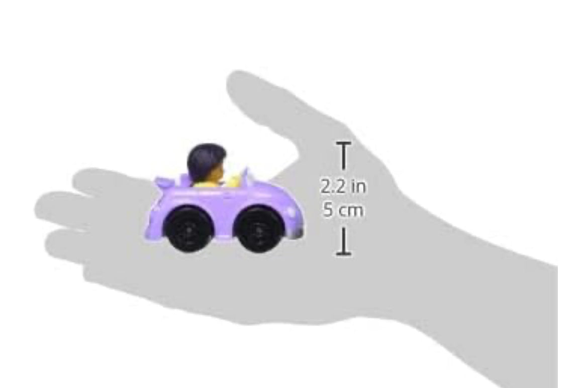 Fisher-Price Little People Purple Convertible's Car