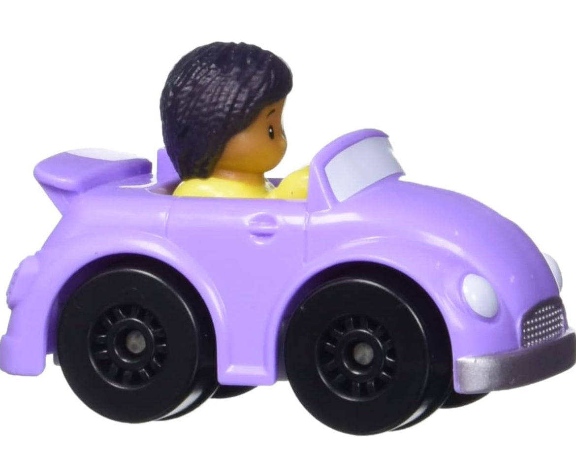 Fisher-Price Little People Purple Convertible's Car
