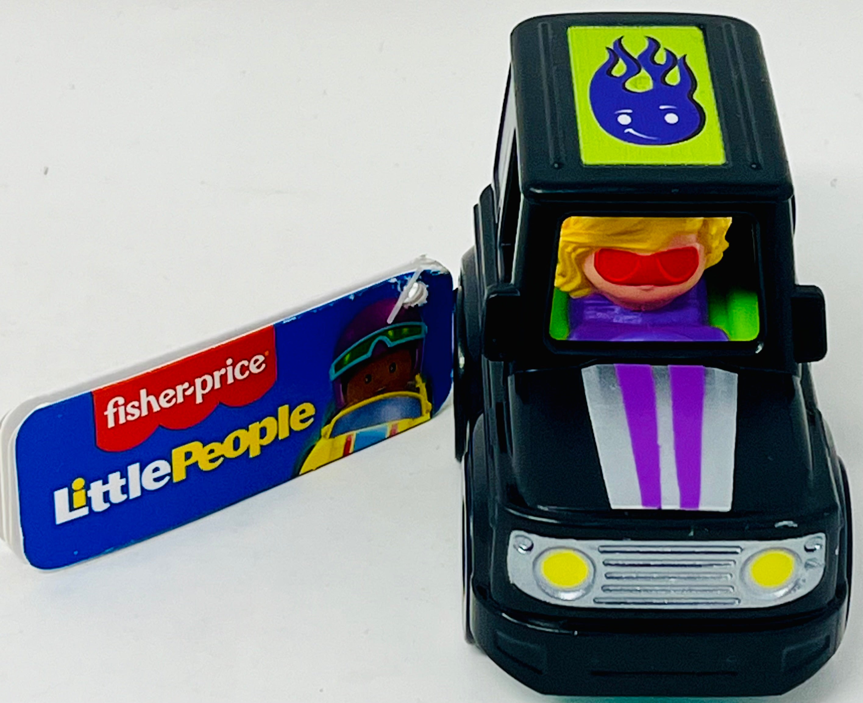 Wheelies Toy Rip Fisher Price Little People Wheelies Black SUV – Toy Wrangler