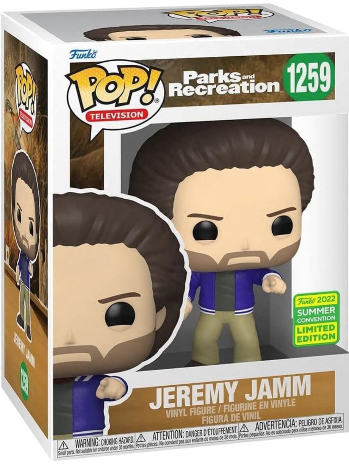 POP Television: Parks & Recreation - Jeremy Jamm (SDCC 2022 Summer Convention Exclusive)