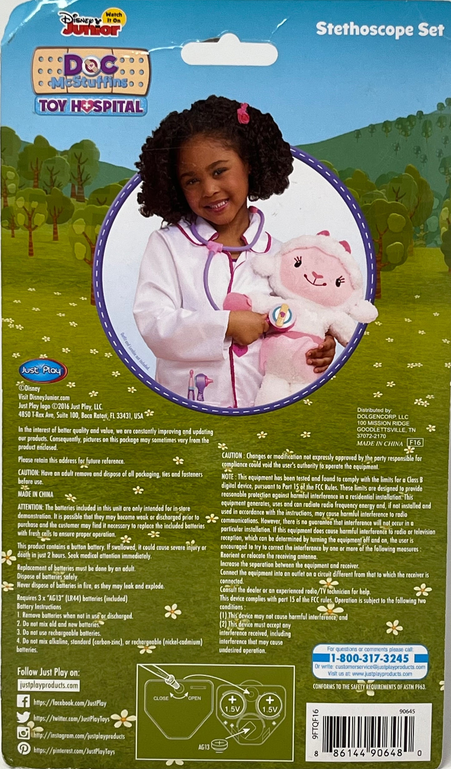 Disney Doc McStuffins Stethoscope Set Lights and Sounds