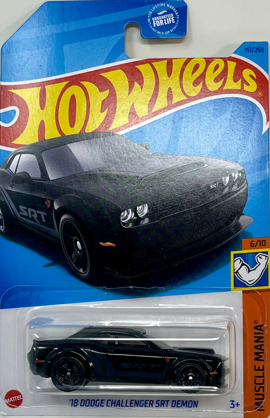 Hot Wheels ‘18 Dodge Challenger SRT Demon