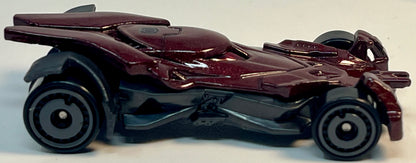 Hot Wheels Batman v. Superman Batmobile W/Protector(Burgundy) 5/5