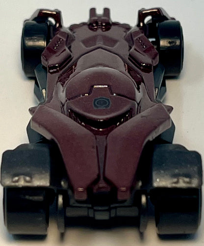 Hot Wheels Batman v. Superman Batmobile W/Protector(Burgundy) 5/5