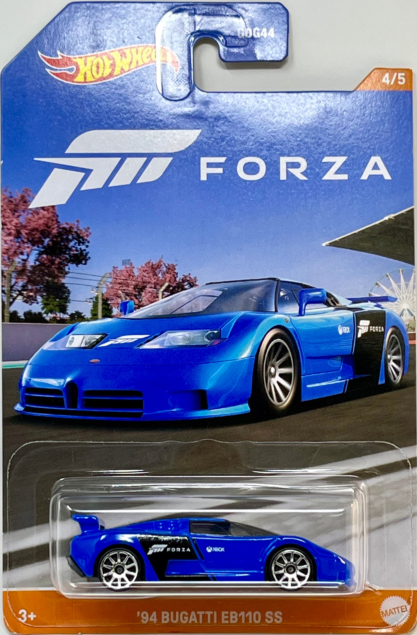 Hot Wheels FORZA ‘94 Bugatti EB110 SS 4/5