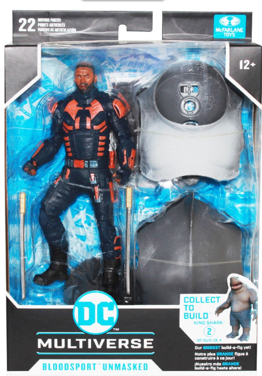 DC McFarlane Multiverse Bloodsport Unmasked