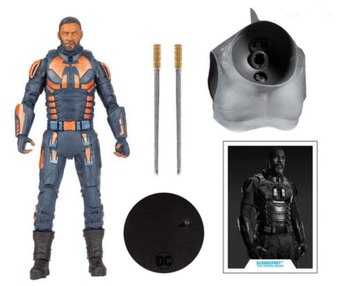 DC McFarlane Multiverse Bloodsport Unmasked