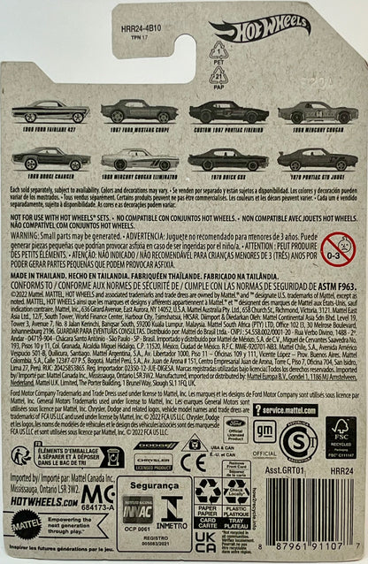 Hot Wheels 1968 Mercury Cougar 3/8 with Protector
