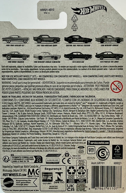 Hot Wheels 1966 Ford Fairlane W/ Protector 427 1/8