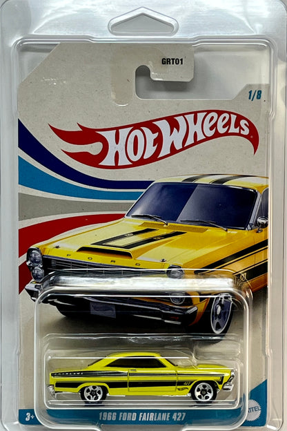 Hot Wheels 1966 Ford Fairlane W/ Protector 427 1/8