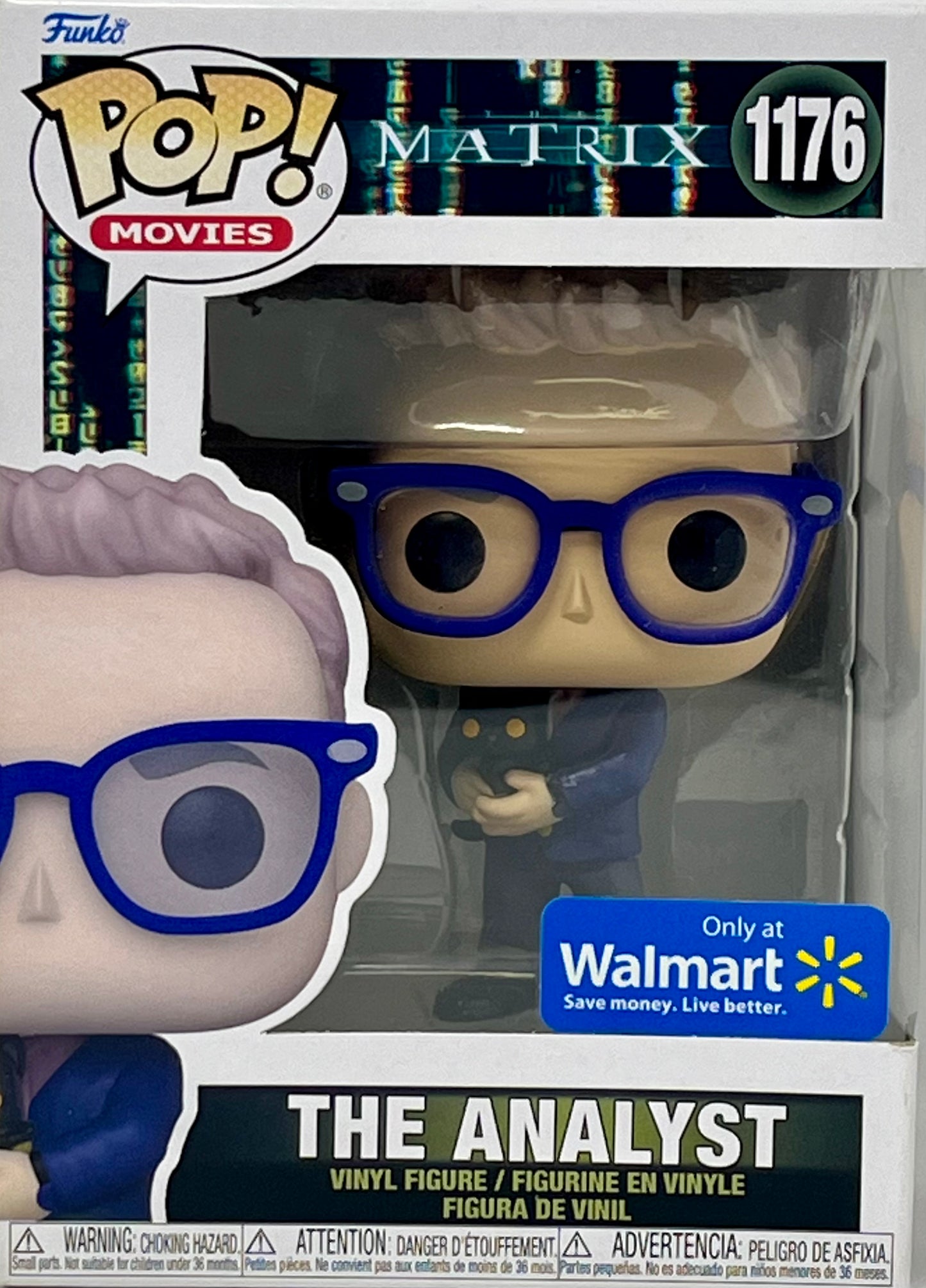 Funko The Matrix Resurrections The Analyst Pop Vinyl Figure, 9.5cm Tall