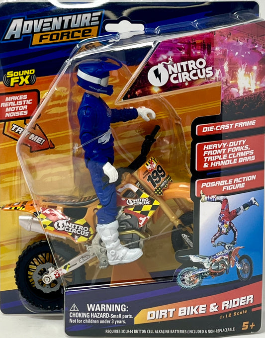 Adventure Force Nitro Circus Dirt Bike and Rider