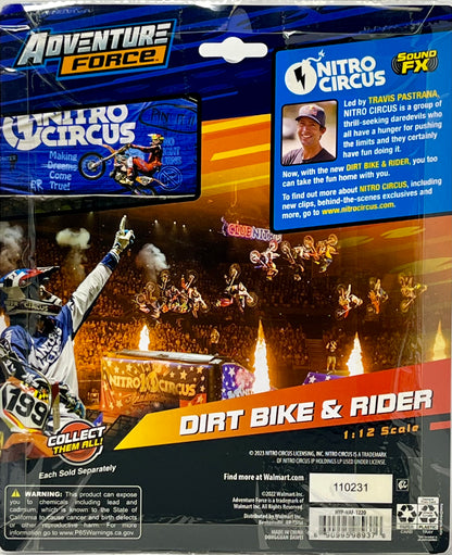 Adventure Force Nitro Circus Dirt Bike and Rider