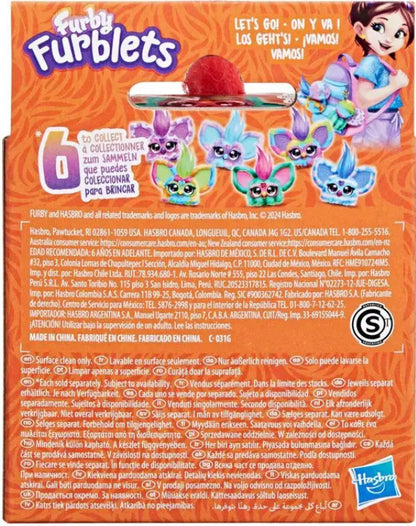 Furby Furblets Mello-Nee Summer Chill Mini Electronic Plush Toy for Girls & Boys 6+