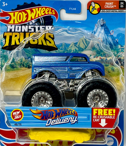 Hot Wheels Monster Trucks Hot Wheels Delivery Blue