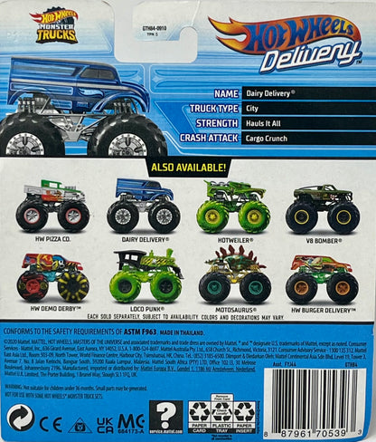 Hot Wheels Monster Trucks Hot Wheels Delivery Blue