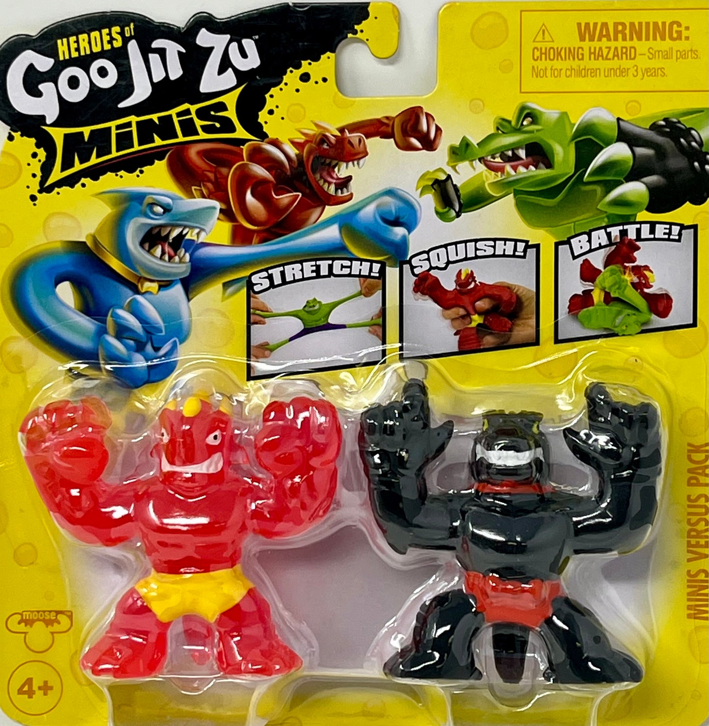 Heroes Goo Jit Zu Goo Power Blazagon vs Shredz