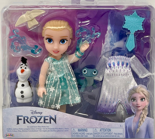 Disney Frozen Ice and Snow Elsa Petite Doll Set