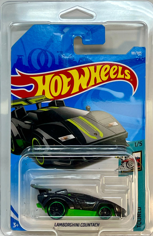 Hot Wheels Lamborghini Countach (Tooned) with Protector