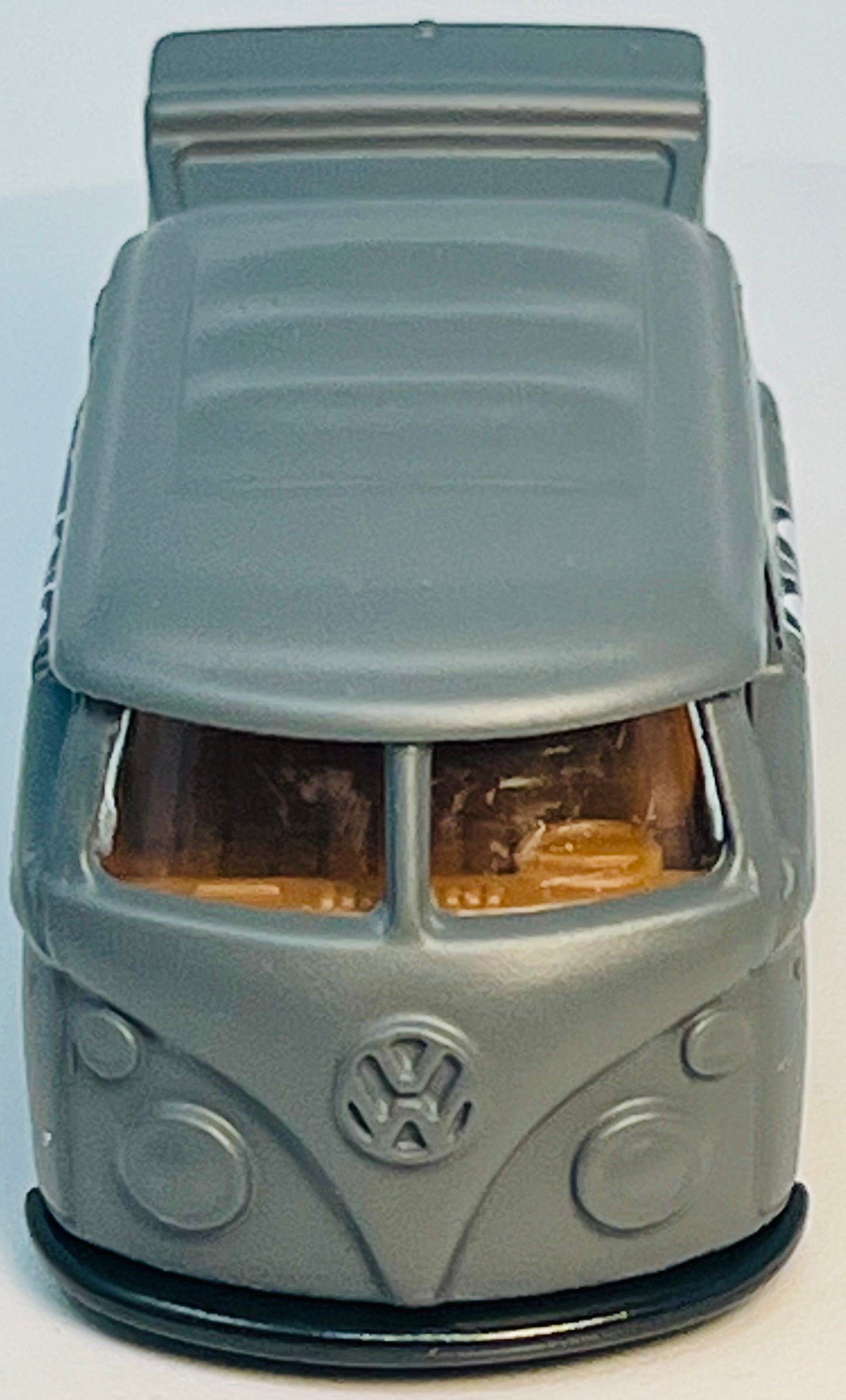 Hot Wheels Kool Kombi, Surf's Up (Gray) Moon Eyes with Protector
