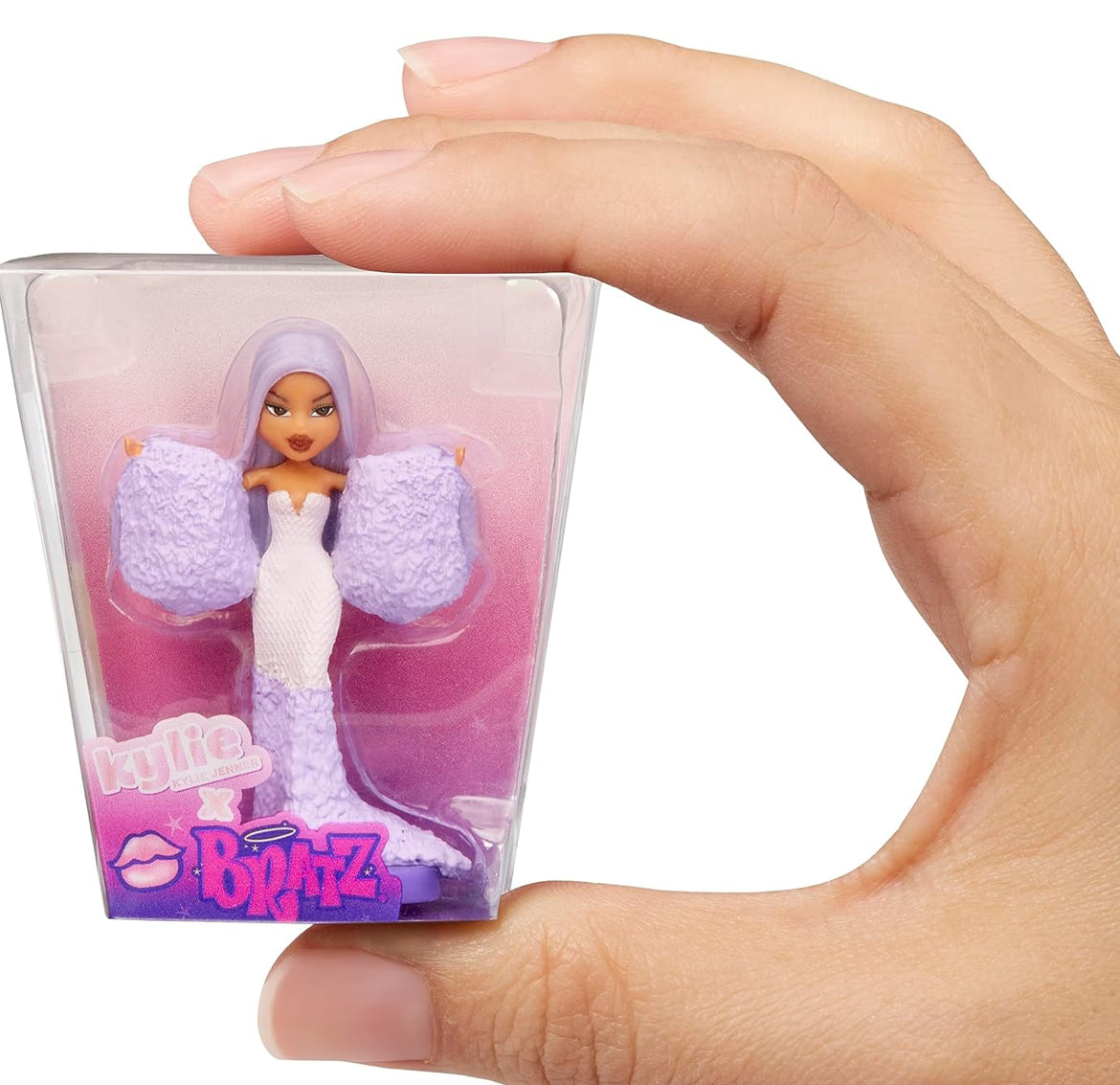 BRATZ x Kylie Jenner Series 1 Collectible Figures, 2 Minis in Each Pack, Blind Packaging Doubles as Display