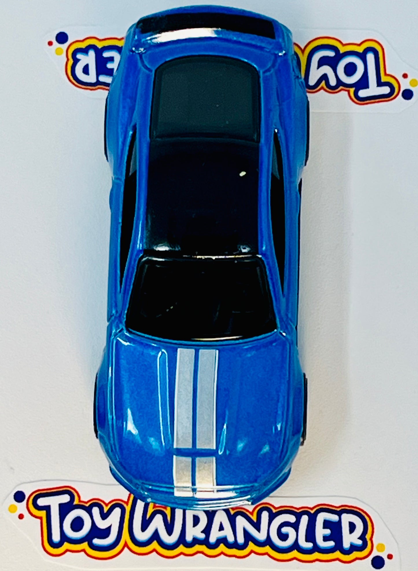 Hot Wheels Ford Shelby GT350R (Blue) Muscle Mania with protector
