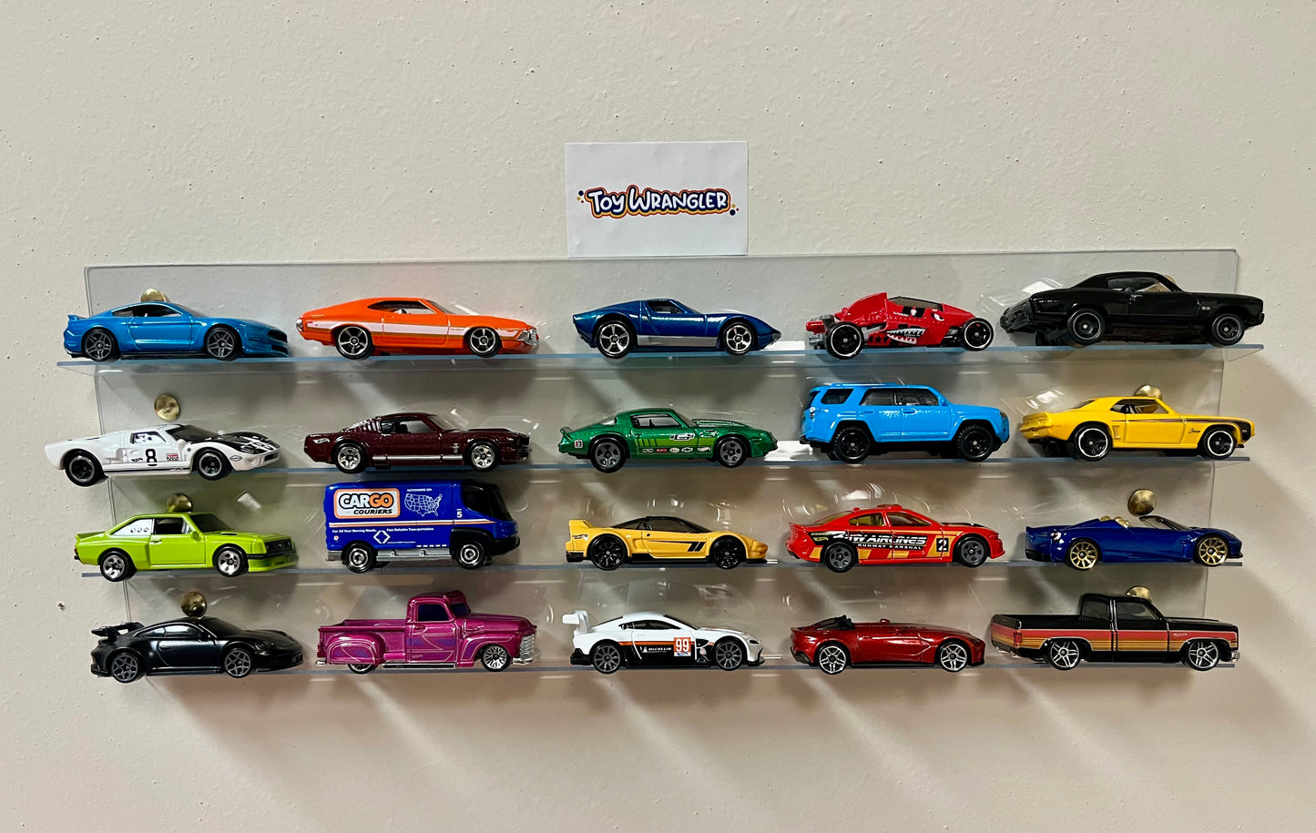 Toy Wrangler Loose Car & Small Figures Display Shelves #3
