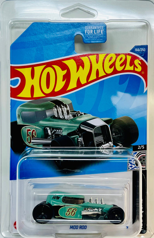 Hot Wheels Mod Rod (Pale Green) Rod Squad with Protector