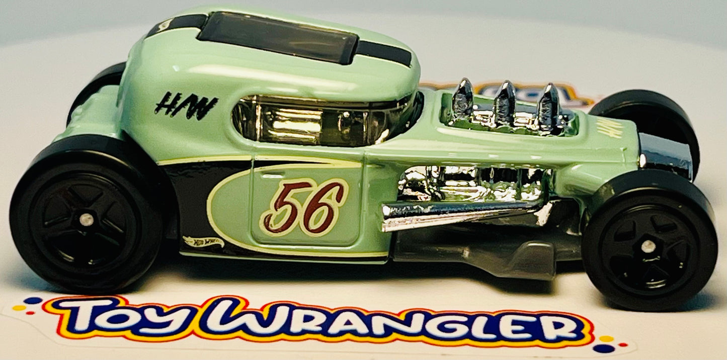 Hot Wheels Mod Rod (Pale Green) Rod Squad with Protector