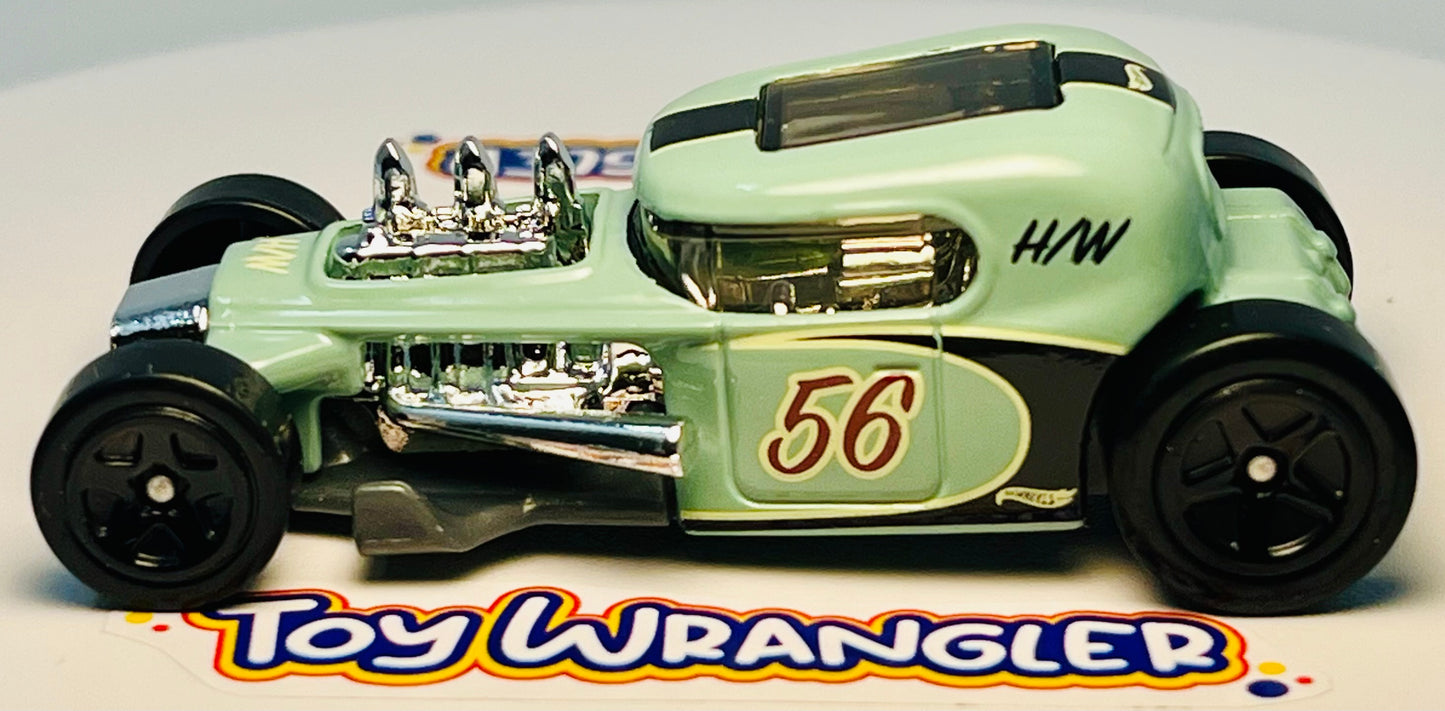 Hot Wheels Mod Rod (Pale Green) Rod Squad with Protector