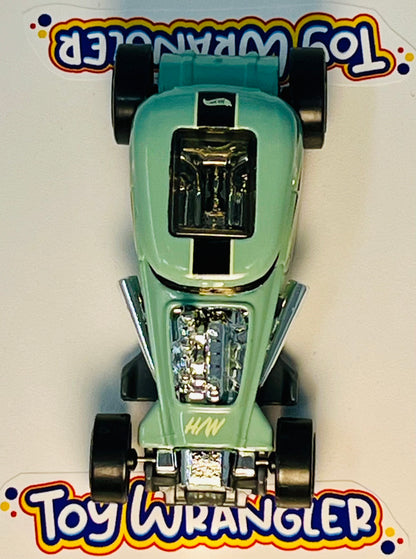Hot Wheels Mod Rod (Pale Green) Rod Squad with Protector