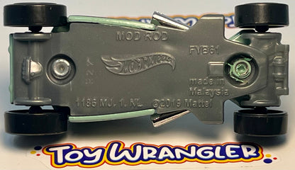 Hot Wheels Mod Rod (Pale Green) Rod Squad with Protector