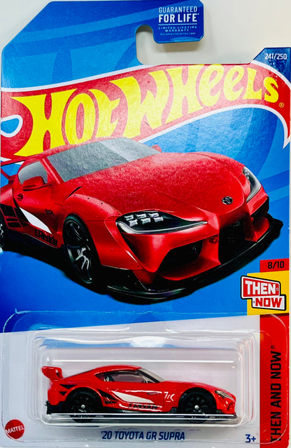 Hot Wheels '20 Toyota GR Supra (Red) with Protector