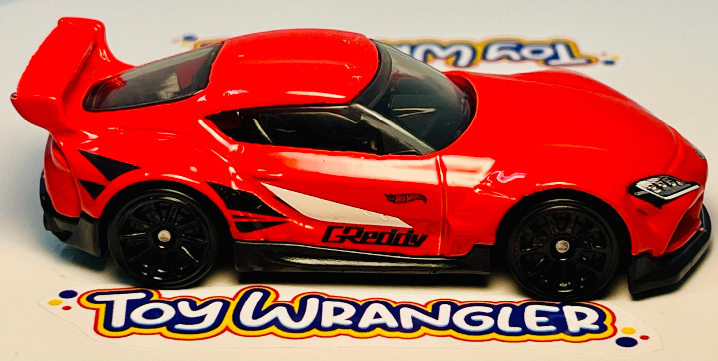 Hot Wheels '20 Toyota GR Supra (Red) with Protector