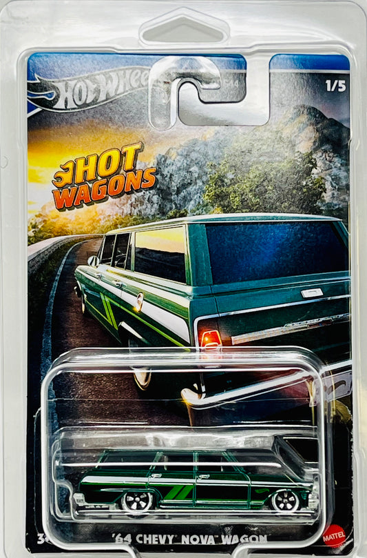 Hot Wheels Hot Wagons ‘64 Chevy Nova Wagon with Protector