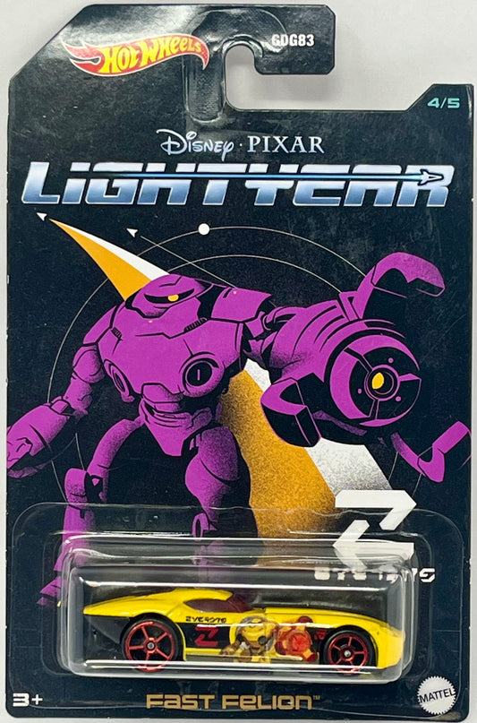 Hot Wheels Fast Felion Disney and Pixar’s Lightyear 3+Years