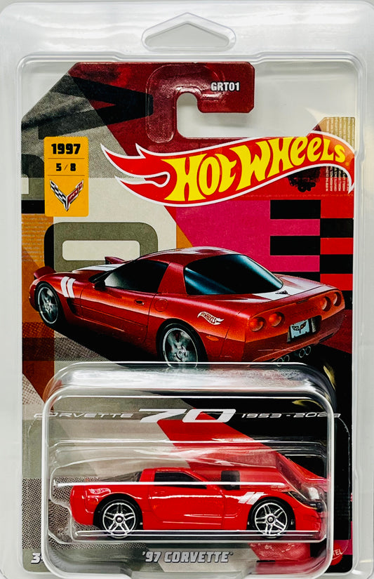 Hot Wheels Corvette 70th '97 Corvette with Protector