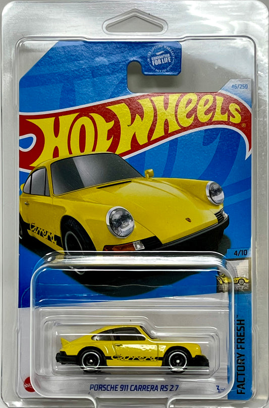 Hot Wheels Porsche 911 Carrera RS 2.7 (Yellow)