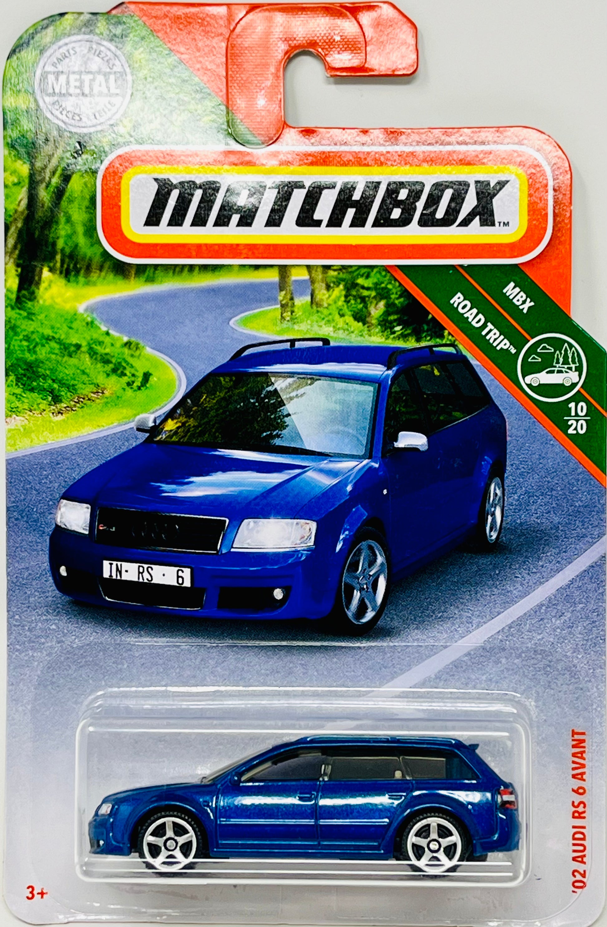 Matchbox 2019 - 02 Audi RS 6 Avant Blau neu in OVP Matchbox 2019 - 02 Audi RS 6 Avant Blau neu in OVP