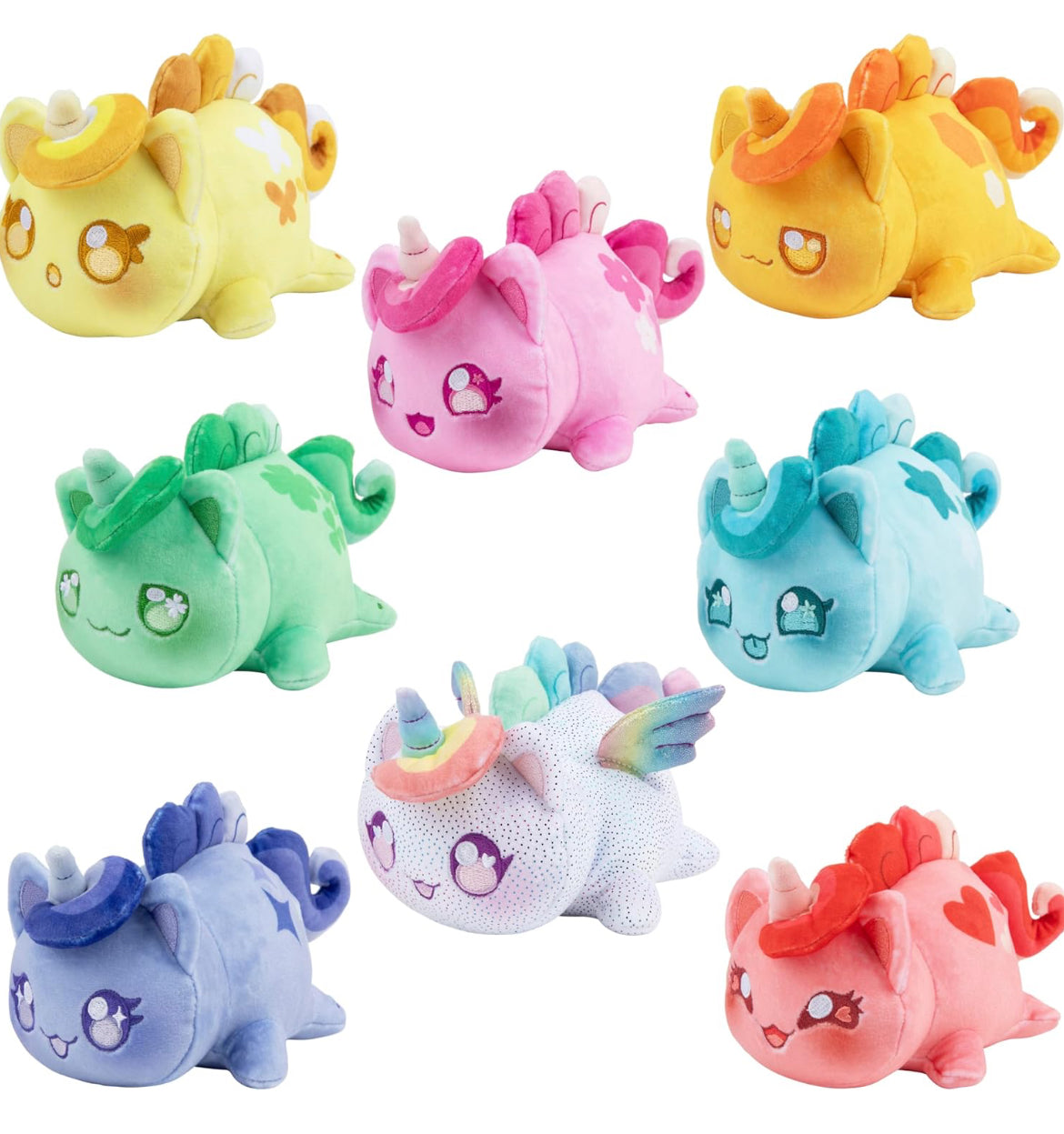 Aphmau 6” MeeMeow Mystery Plush – Unicorn Collection; YouTube Gaming Channel, Blind Box, 1 of 8 Possible Unicorn MeeMeows, Official Merch