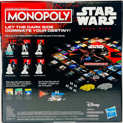 Hasbro Gaming Monopoly: Disney Star Wars Dark Side Edition