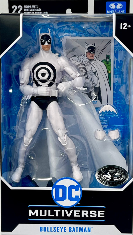Bullseye Batman McFarlane DC Multiverse Batman Wave 2 Platinum Figure