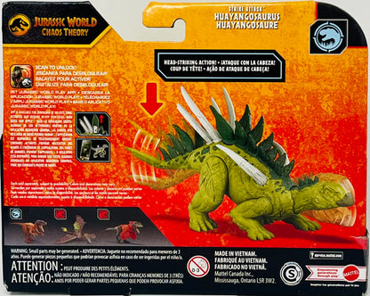 Jurassic World Chaos Theory Strike Attack Huayangosaurus Figure