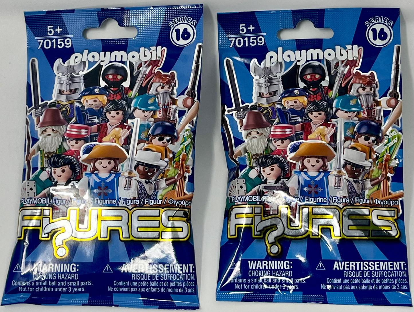 2x Playmobil Figures 70159 Series 16