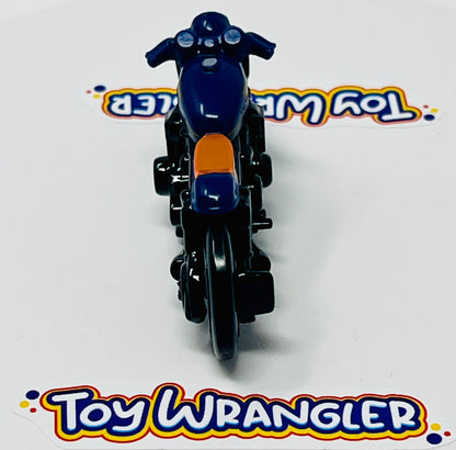 Hot Wheels Honda CB750 Cafe Blue seat with Protector