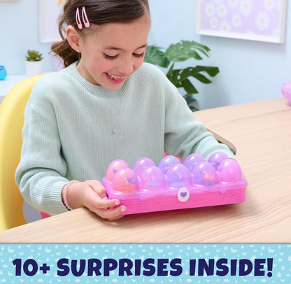 Hatchimals Alive, Egg Carton Toy with 5 Mini Figures in Self-Hatching Eggs, 11 Accessories, Kids Toys for Girls and Boys Ages 3 and up